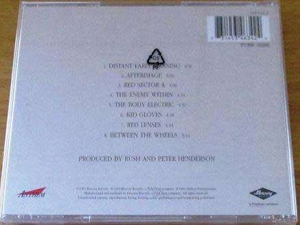 RUSH Grace Under Pressure [The Rush Remasters] CD