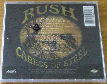 RUSH Caress of Steel [The Rush Remasters] CD