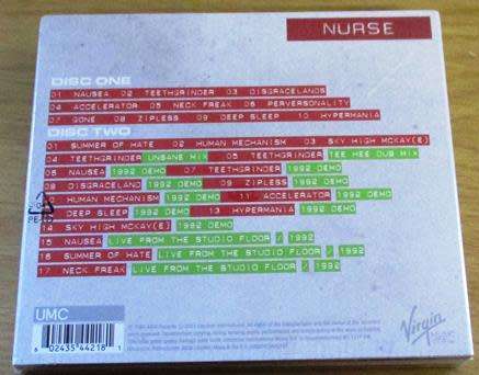 THERAPY? Nurse Remastered 2xCD Digipak