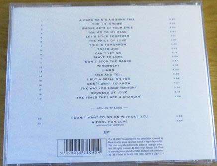 BRYAN FERRY The Best Of Bryan Ferry with Bonus Tracks CD