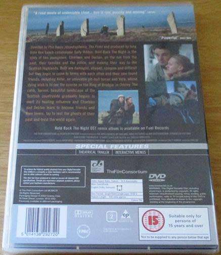 CULT FILM: HOLD BACK THE NIGHT DVD [BBox 15]