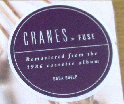 CRANES Fuse LP VINYL Record