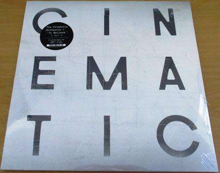 THE CINEMATIC ORCHESTRA To Believe 2xLP VINYL Record