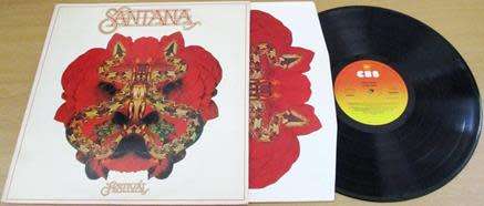 SANTANA Festival LP VINYL RECORD