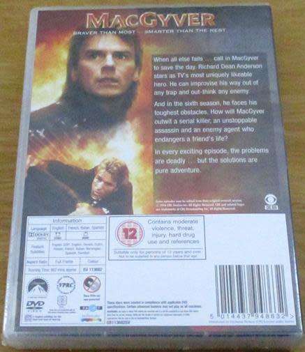 MaCGYVER Season 6 [Shelf H1/2]