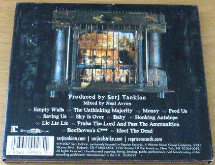 SERJ TANKIAN Elect the Dead [Shelf G Box 9]