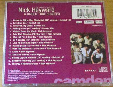 NICK HEYWARD & HAIRCUT 100 The Greatest Hits CD [Shelf G Box 9]