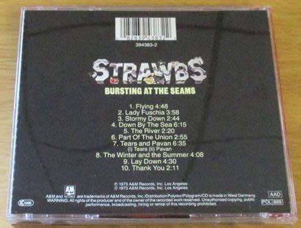 STRAWBS Bursting at the Seams CD [Shelf G Box 2]