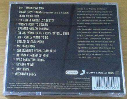 THE BYRDS Eight Miles High The Best of CD [Shelf G Box 3]