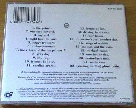 MADNESS Divine Madness CD [Shelf G Box 3]