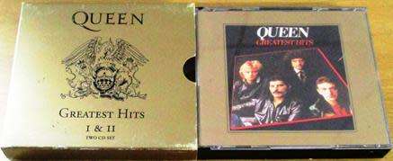 QUEEN Greatest Hits I & II  BOX SET CD [Shelf G Box 4]