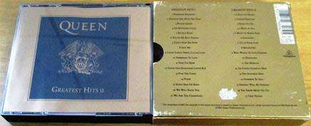 QUEEN Greatest Hits I & II  BOX SET CD [Shelf G Box 4]