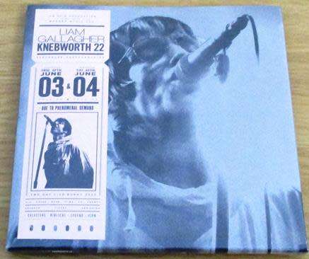 LIAM GALLAGHER of [OASIS] Live at Knebworth 22 Limited Edition CD