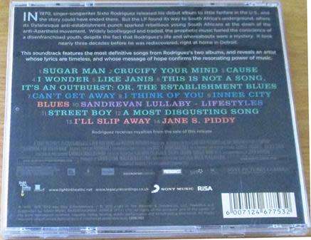 SEARCHING FOR SUGAR MAN O.S.T. CD  [Z x 10]