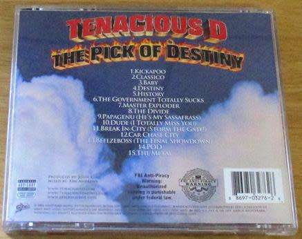 TENACIOUS D The Pick of Destiny CD  [Z x 9]