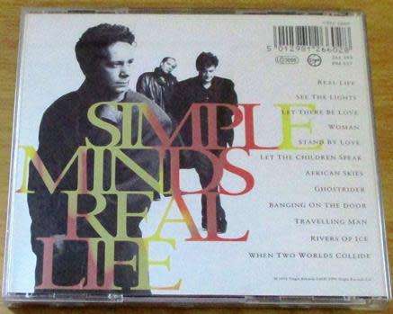 SIMPLE MINDS Real Life CD  [Z x 9]