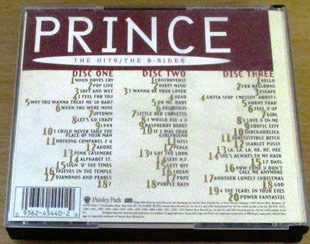 PRINCE The Hits The B sides 3xCD FATBOX [Z x 9]