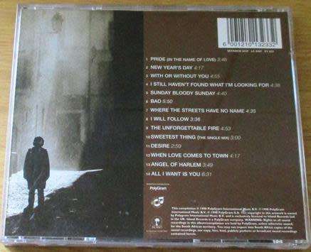 U2 The Best of 1980-1990 CD [Z x 12]
