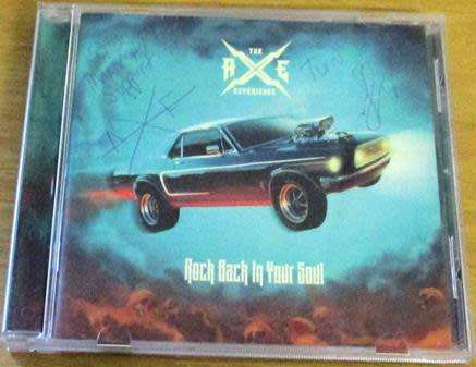 THE AXE EXPERIENCE Rock Back in Your Soul CD [Z x 12] Signed on Cover