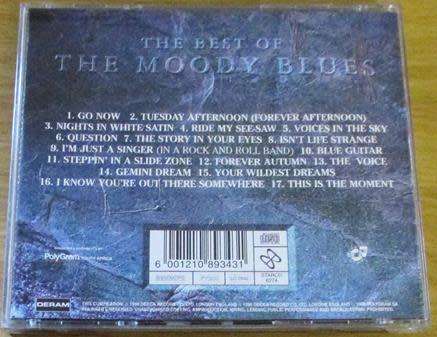 THE MOODY BLUES Best of CD [Z x 12]