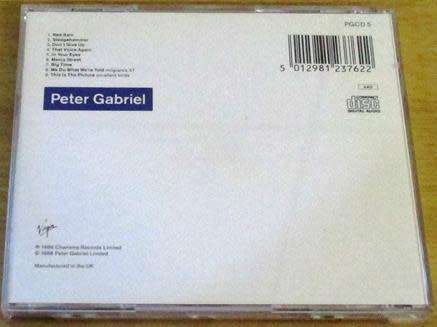 PETER GABRIEL So CD  [Z x 6]
