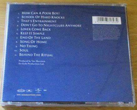VAN MORRISON Keep it Simple CD  [Z x 6]