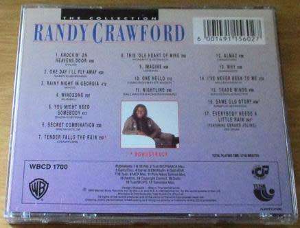 RANDY CRAWFORD The Collection CD [G x 10]