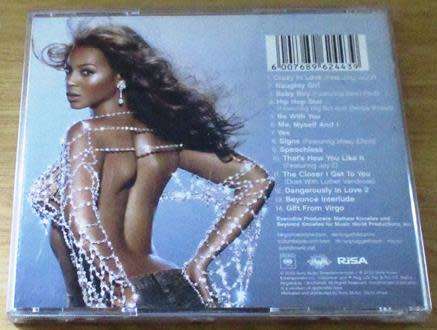 BEYONCE Dangerously in Love CD [G x 10]
