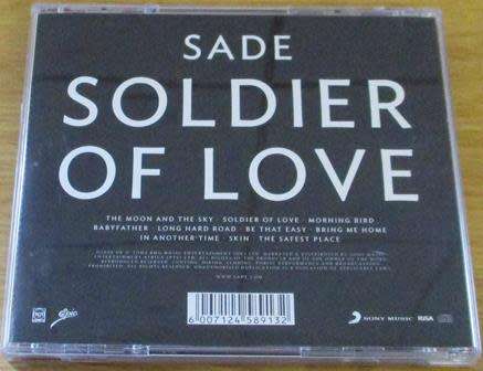SADE Soldier of Love CD [G x 14]