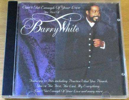 BARRY WHITE Can't Get Enough of your Love The Best CD [G x 13]