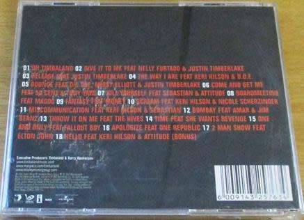 TIMBALAND Presents Shock Value CD [G x 13]