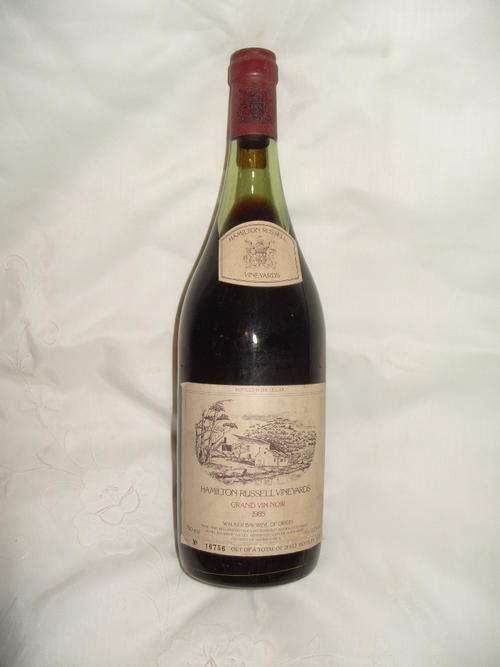 ## No words ## Hamilton Russel Vineyards Grand Vin Noir 1985 - Sealed & Certified ~ Luxorius!!!