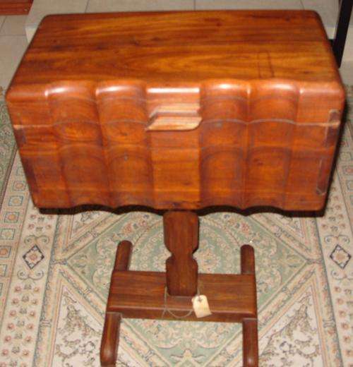 Incredible Condition IMBUIA Sewing Cabinet / Box! R1!
