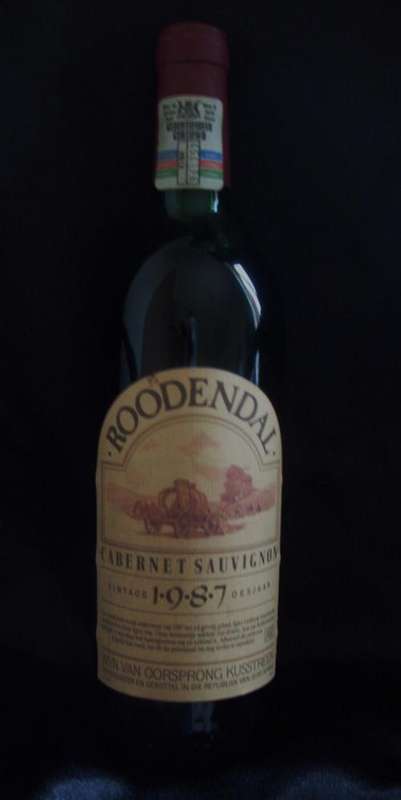 ##ULTRA  RARE## ROODENDAL CAB 1987  - Top wine Sealed & Certified