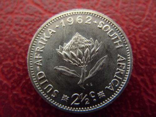~ RSA ~ 1962 ~ Tickey  ~ PROOF - RARE!