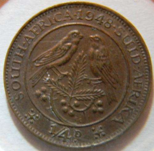 South Africa - 1948 1/4d Farthing - UNC