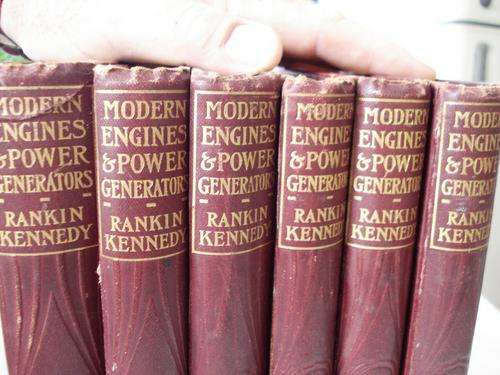 Engine and power generator book set