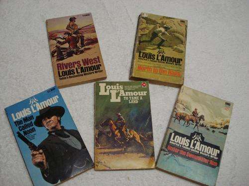 #8 -  LOUIS L'AMOUR 5piece paperback collection