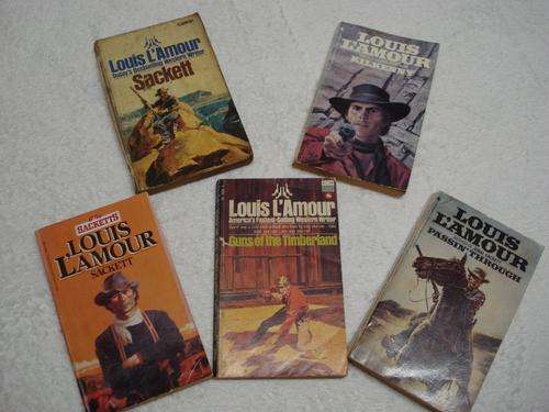 #10 -  LOUIS L'AMOUR 5piece paperback collection