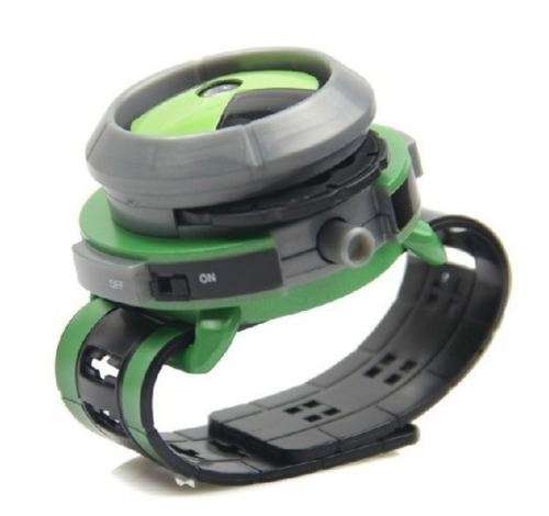 Ben 10 Alien Viewer Omnitrix Cartoon Watch Includes 3 Animation Disks