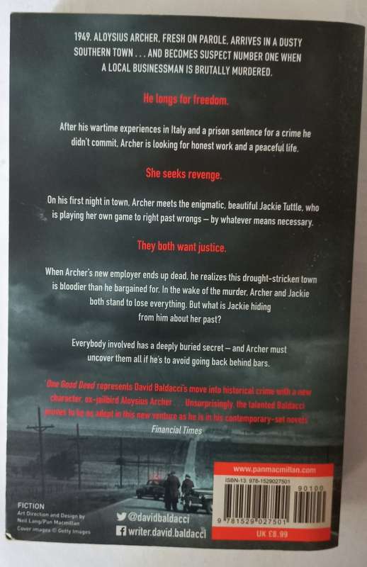 One Good Deed by David Baldacci. Archer Book 1