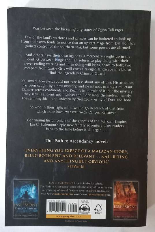 Kellanved`s Reach by Ian C. Esslemont. Path to Ascendancy Book 3. Malazan Empire