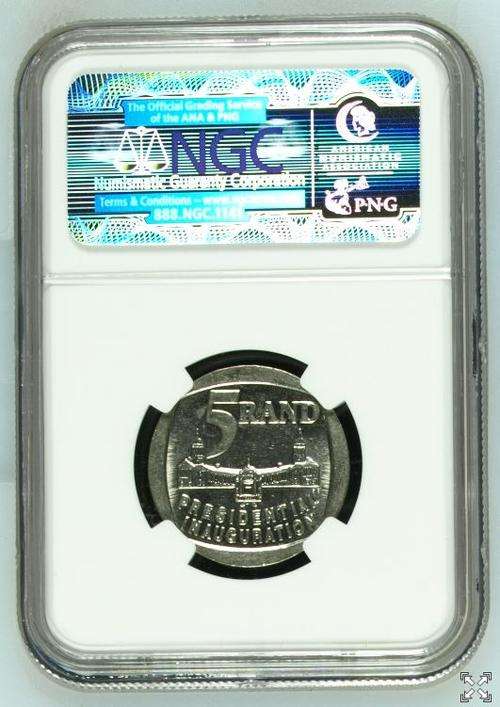 1994 R5  Presidential Inauguration NGC MS62
