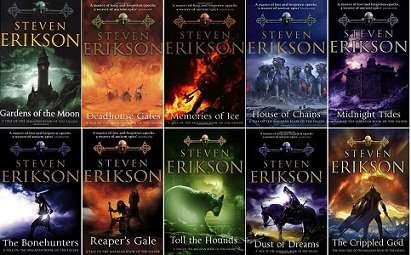 Steven Erikson - Complete Malazan Book of the Fallen Set 10 books