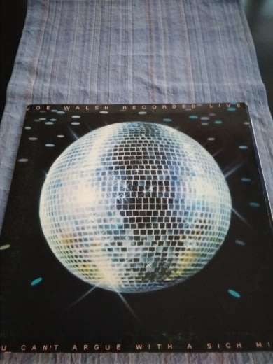 Vinyl - Joe Walsh - You cant argue with a sick mind Original 1976 SA release VG+ - CRAZY R1 START