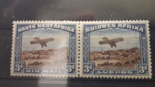 NICE CARD WITH SWA AND UNION AIRMAILS CV R 2150.00
