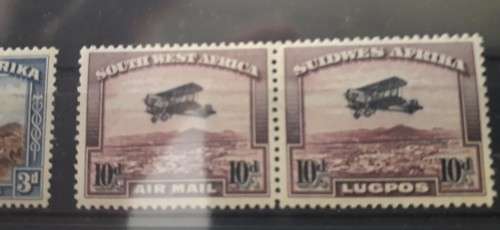 NICE CARD WITH SWA AND UNION AIRMAILS CV R 2150.00