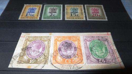 UNION AND RSA REVENUE STAMPS
