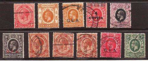 KGV - RESCUED STAMP SELECTION - POSSIBLE VALUE