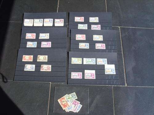 SILVER JUBILEE WEDNESDAY !!! 6 X MINT KG 1935 SILVER JUBILEE SETS PLUS R1 START